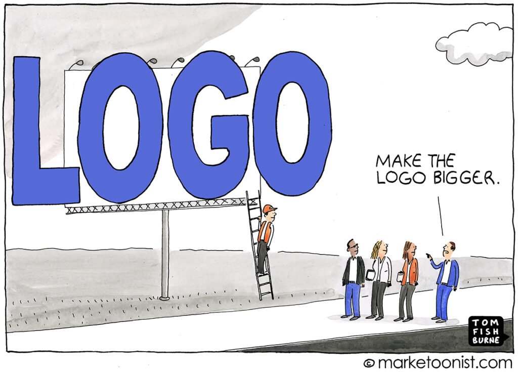 make the logo marketoonist