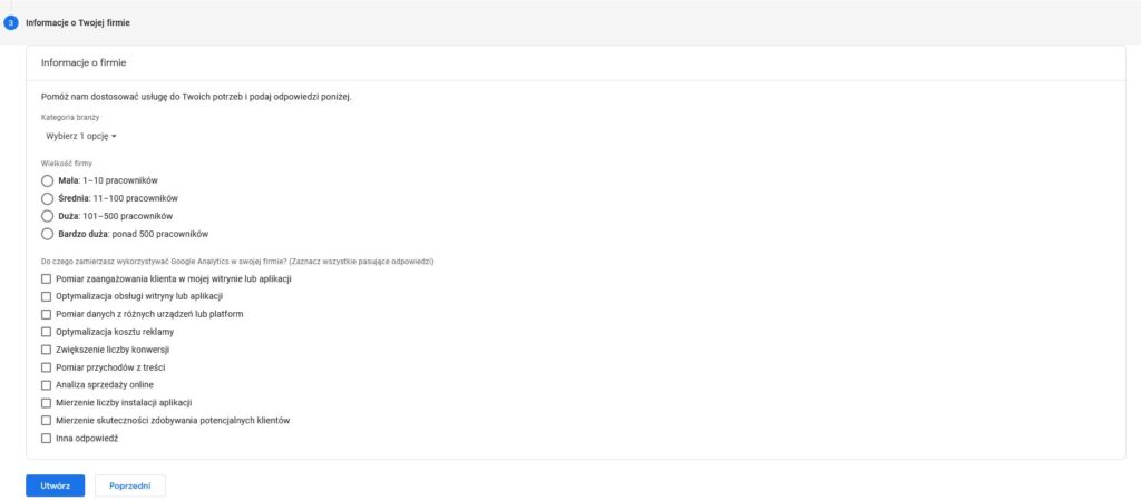 Konfiguracja Google Analytics z Twoją stroną WordPress – Biegun.Studio