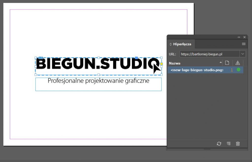 dodawanie linków do pliku pdf_indesign_3