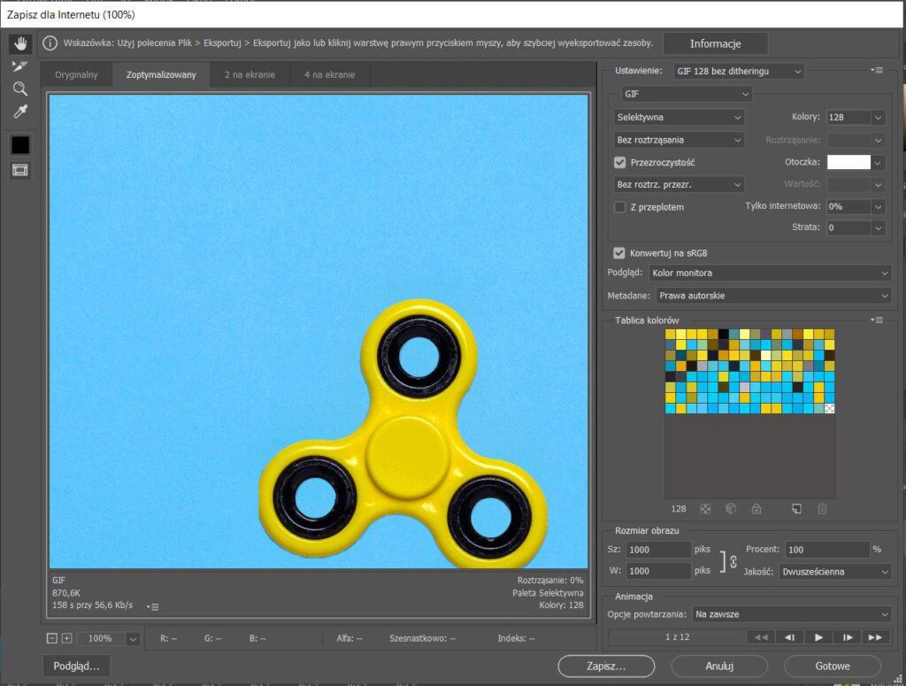 Jak stworzyć obrazek animowany (.gif) w Photoshopie? – Biegun.Studio