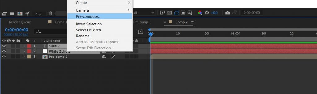 Stworzenie przejść między slajdami w Adobe After Effects – Biegun.Studio