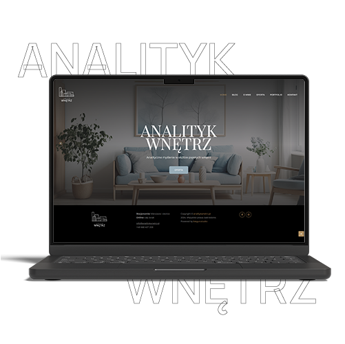 Strony internetowe dla projektantów wnętrz – Biegun.Studio