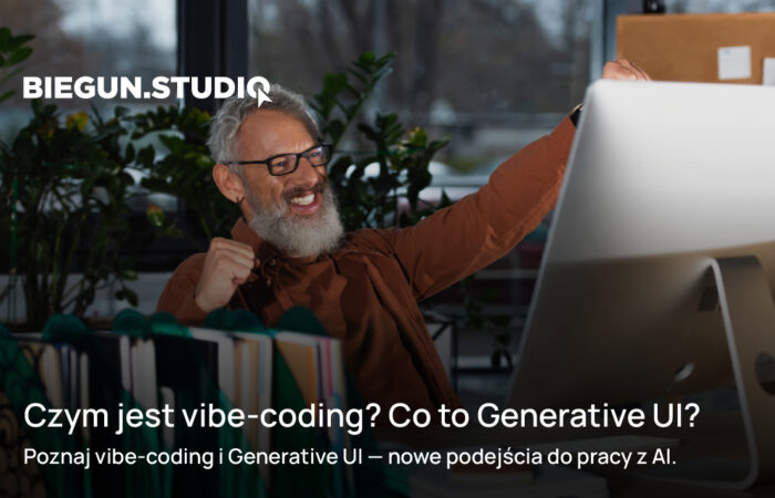 Czym jest vibe-coding i Generative UI? – Biegun.Studio Czym jest vibe-coding i Generative UI? – Biegun.Studio