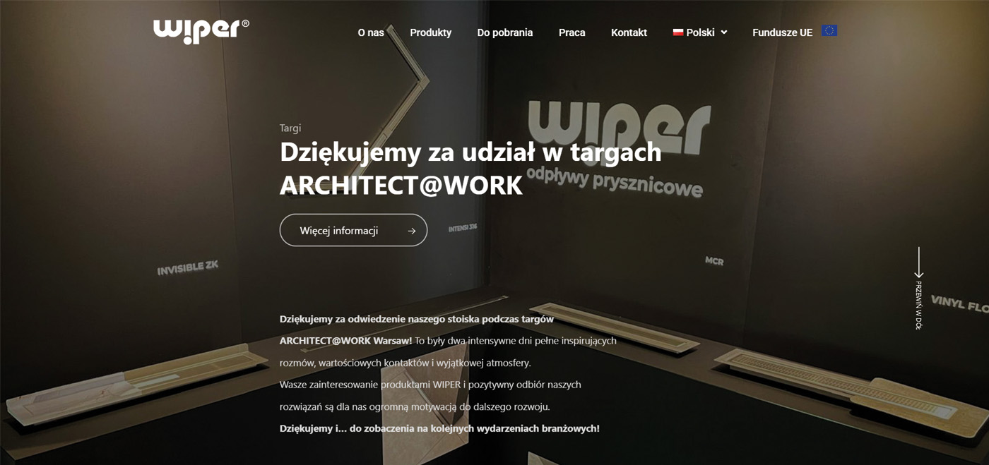 Wiper – Strona Internetowa – Biegun.Studio