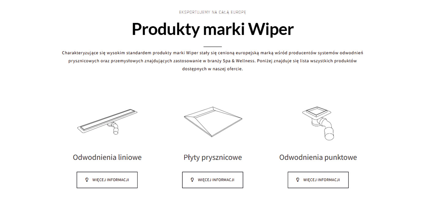 Wiper – Strona Internetowa – Biegun.Studio