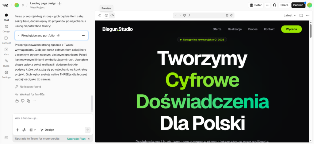 Czy w erze AI warto jeszcze zamawiać stronę u projektanta? – Biegun.Studio