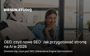 Czy AI zrobi stronę internetową zamiast agencji? – Biegun.Studio