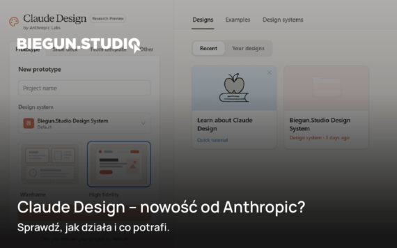 Dlaczego strony internetowe tworzone przez AI wyglądają tak samo? – Biegun.Studio