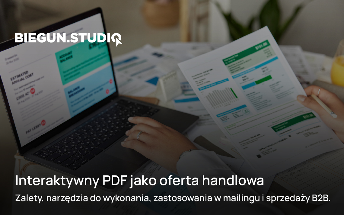Interaktywny PDF jako oferta handlowa – Biegun.Studio
