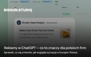 Landing Page dla eventów i konferencji – Biegun.Studio