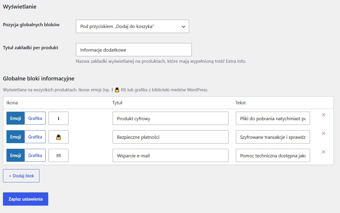 Product Extra Info — zrzut 1
