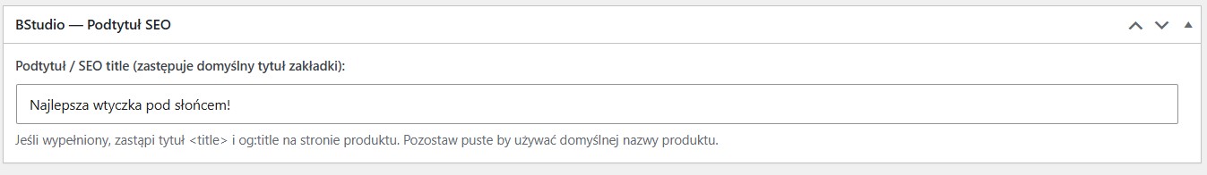 Product SEO Subtitle — zrzut 1