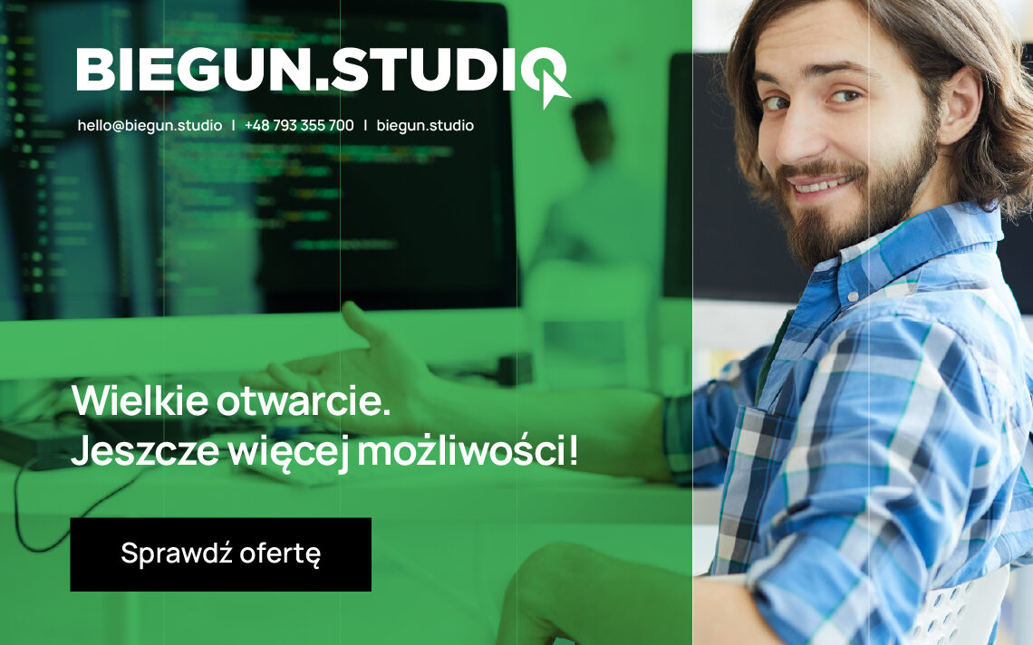 Uruchamiamy sklep Biegun.Studio! – Biegun.Studio